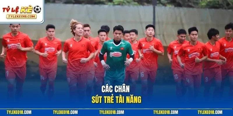 Các chân sút trẻ tài năng