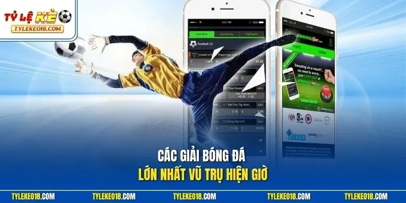 Các giải bóng đá lớn nhất vũ trụ hiện giờ