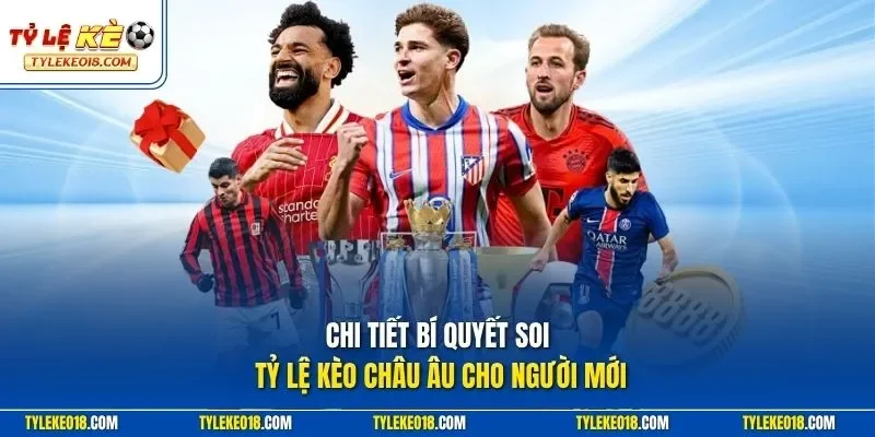 Chi tiết bí quyết soi tỷ lệ kèo châu Âu cho người mới